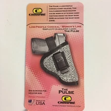 Crossfire ~ The Pulse ~ Blush ~ Low Profile Conceal - Women’s Line Holster ~USA!