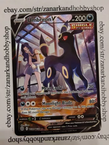 Pokemon Umbreon V TG22/TG30 Brilliant Stars NM