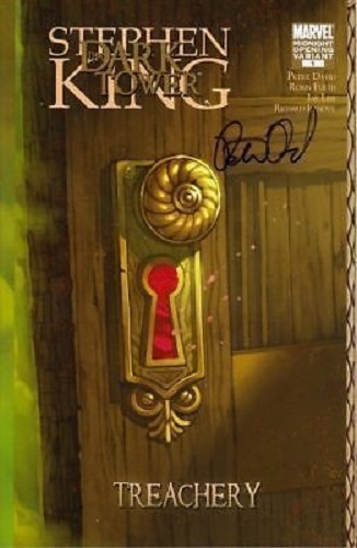 DARK TOWER Verrat #1 signiert PETER DAVID coa MIDNIGHT Variante Stephen King fast neuwertig - Bild 1 von 1
