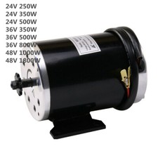 36v 24V 48V 250w- 1800W DC Electric Motor for Go kart Scooter e-Bike Golf ATV