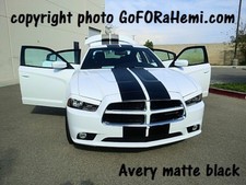 For 11 To 14 Dodge Charger 10 Racing Stripe Graphic Color Decal Sticker 36 Feet