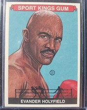 2012 SPORT KINGS BOXING CARD 🇺🇸EVANDER HOLYFIELD #225