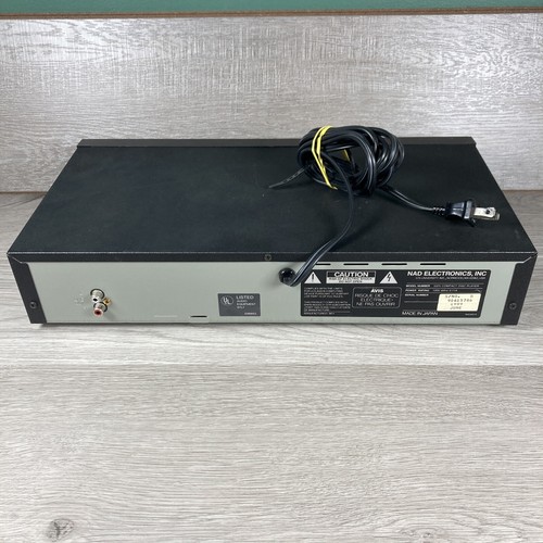 Vintage NAD 5325 Single CD Player Compact Disc - No Remote FOR PARTS OR REPAIR - Picture 5 of 6