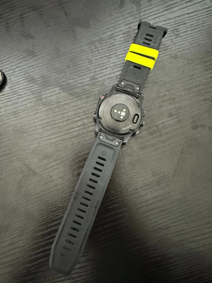 Garmin Fenix 5s Plus Multisport GPS Watch, One Size with Band - Yellow-  - Image 2 of 2