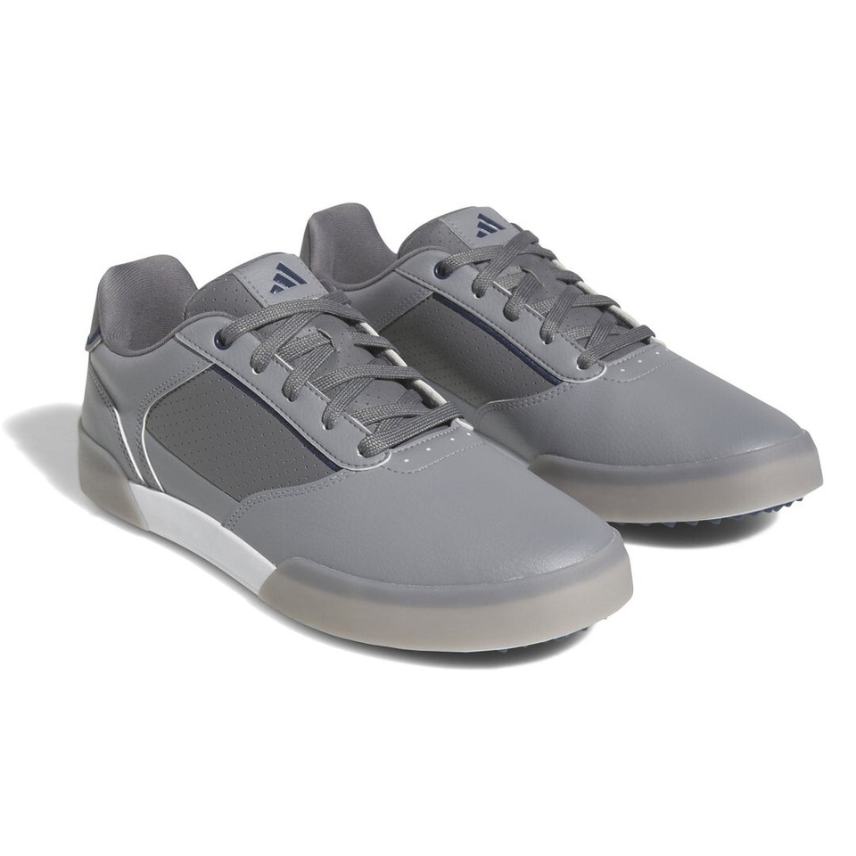 Adidas Mens Golf Shoes Retrocross Waterproof Spikeless Lightweight UK 9