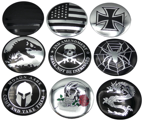 2.20" (56mm) Wheel Center Cap Decal Emblem Stickers – 1 SET - Picture 16 of 26
