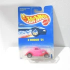 VINTAGE MATTEL HOTWHEELS DIE-CAST PINK 1934 3-WINDOW #451 MADE IN MALAYSIA NEW