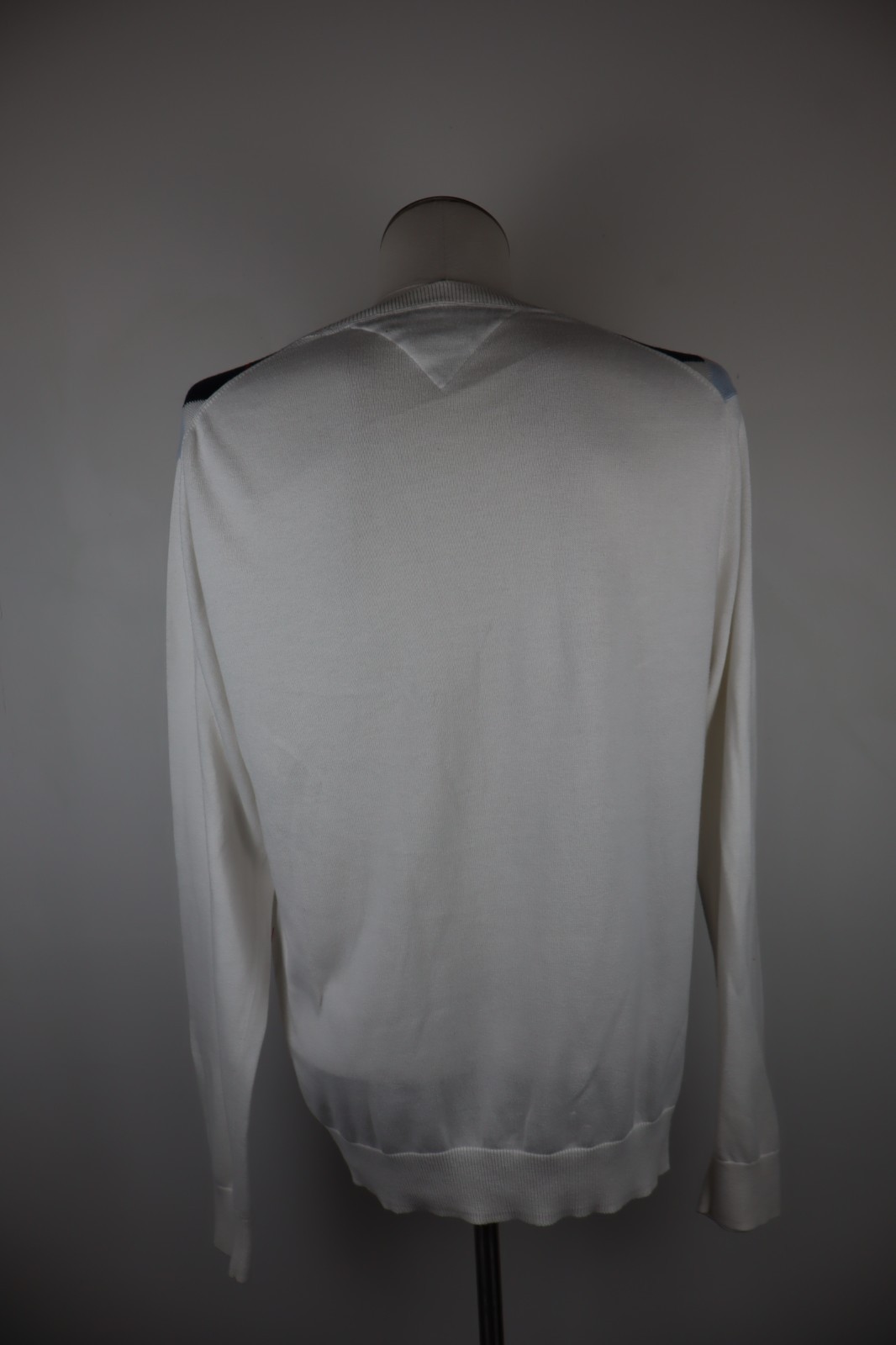 TOMMY HILFIGER MEN'S KNIT SWEATER L MAN SWEATER CASUAL VINTAGE COTTON COTTON thumbnail 6