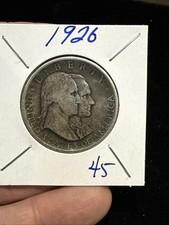 1926 Sesquicentennial Silver Commemorative Silver Half Dollar