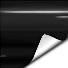 Gloss Black Vinyl Wrap Adhesive Film Roll 6ft X 5ft - Perfect For Diy Vehicle... Gloss Black Vinyl Wrap Adhesive Film Roll 6ft X 5ft - Perfect For Diy Vehicle...