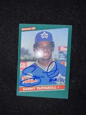 Danny Tartabull signed Seattle Mariners 1986 Donruss Rookie baseball card AU RC. rookie card picture