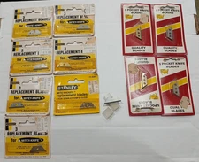 Vintage Stanley Mitey Knife Replacement Blades 28-031 Lot Of 12 Packs New HTF