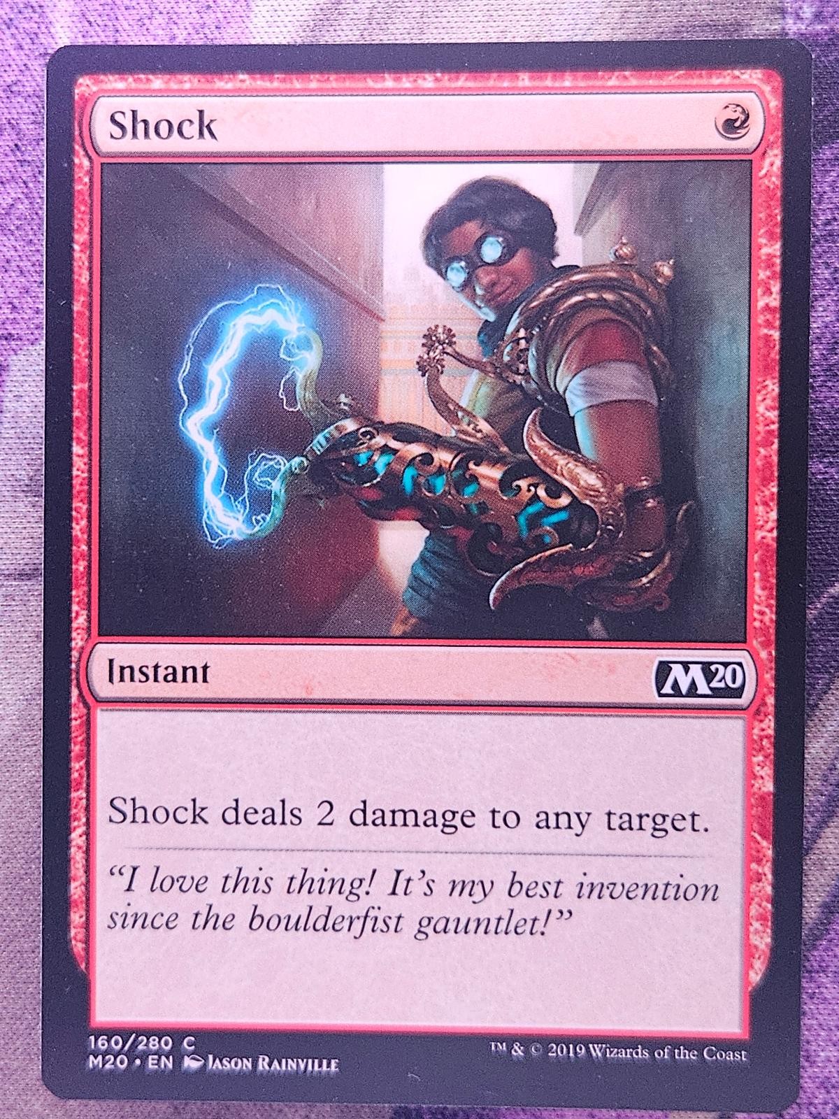 Shock 160 Common Core Set 2020 Magic: The Gathering Lightly Played