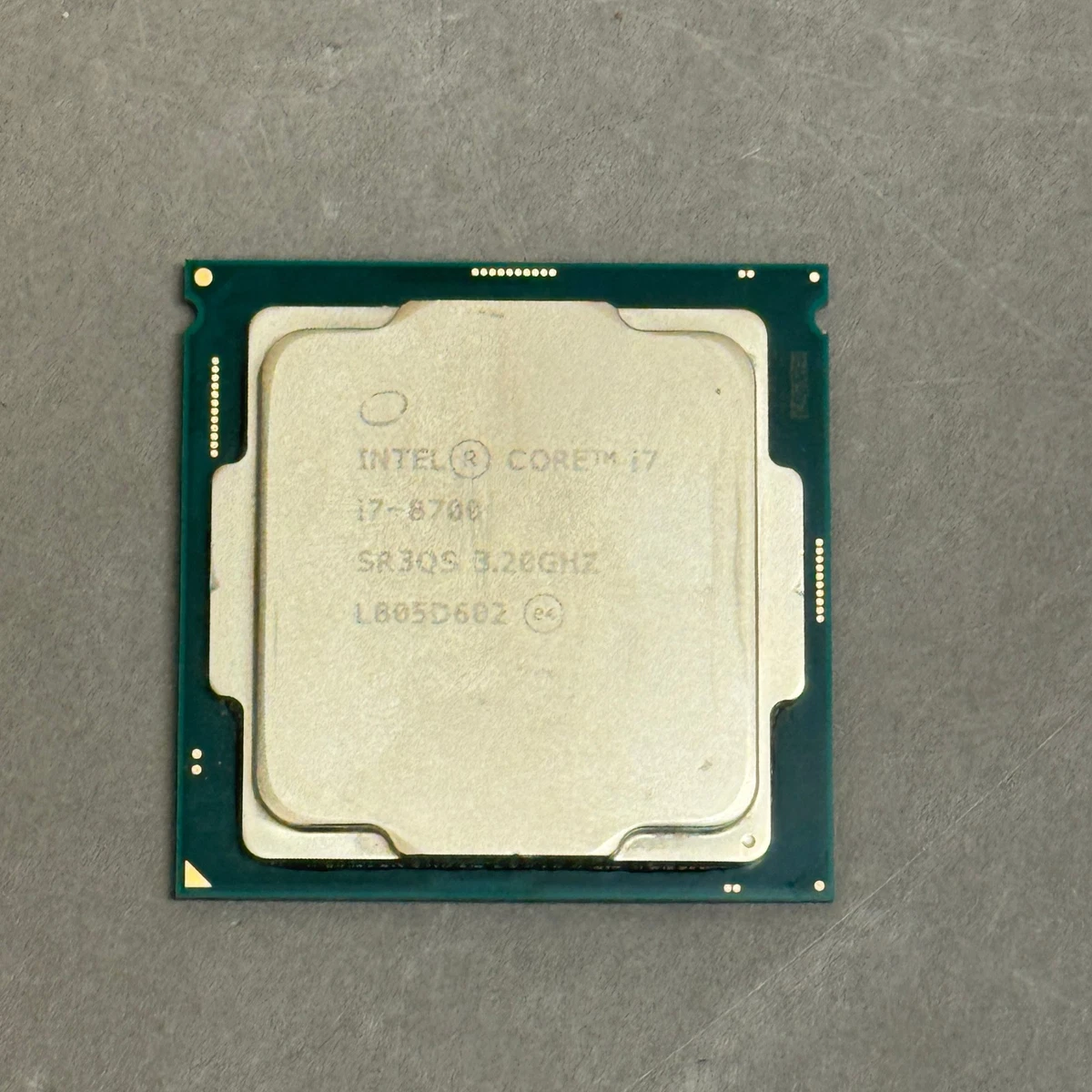 Intel Core i7-8700 Processor Model Computer Processors (CPUs) for