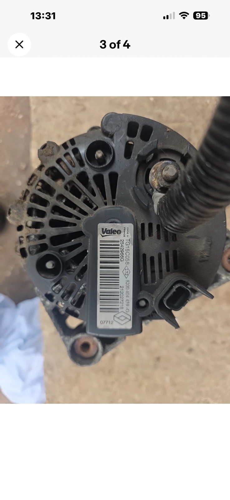 Vauxhall Vivaro Renault Trafic Nissan Primastar 2.0 Alternator 2006-2014
