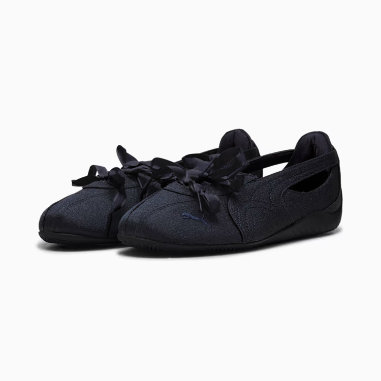 Puma Speedcat Ballet 408341-02 Nova Satin New Navy Women's Size