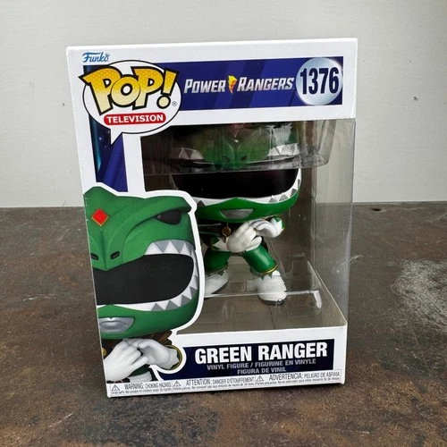 Funko Pop Television POWER RANGERS Green Ranger 1376 w/ Imperfect Box