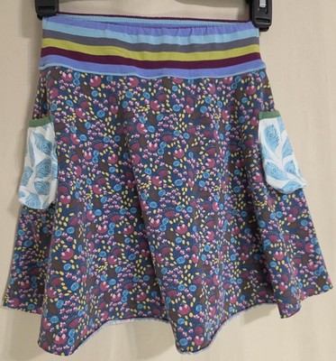 Girls Paint By Numbers Skirt By Matilda Jane Size 6 With Pockets