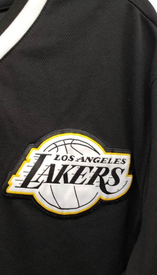 'RARE' UNK NBA🏀'LA Lakers' Basketball Shooting Warm up Black Jersey-Men's Sz XL - Image 2 of 4