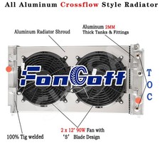 3rows Radiator Shroud Fan Fit 97-0503 Chevy Malibu Pontiac Grand Am Oldsmobile 3rows Radiator Shroud Fan Fit 97-0503 Chevy Malibu Pontiac Grand Am Oldsmobile