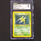 Scyther 17/130 2000 Pokemon Base Set 2 - Unlimited Rare Holo CGC 9