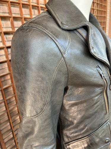MATCHLESS ex BELSTAFF Motorcycle Leather Jacket WILD ONE PM Antique Black L - Picture 11 of 23