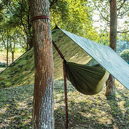 Waterproof British Basha Emergency Tent Shelter Tent Tarp Army -UK-Best A9Q4 - Picture 8 of 10
