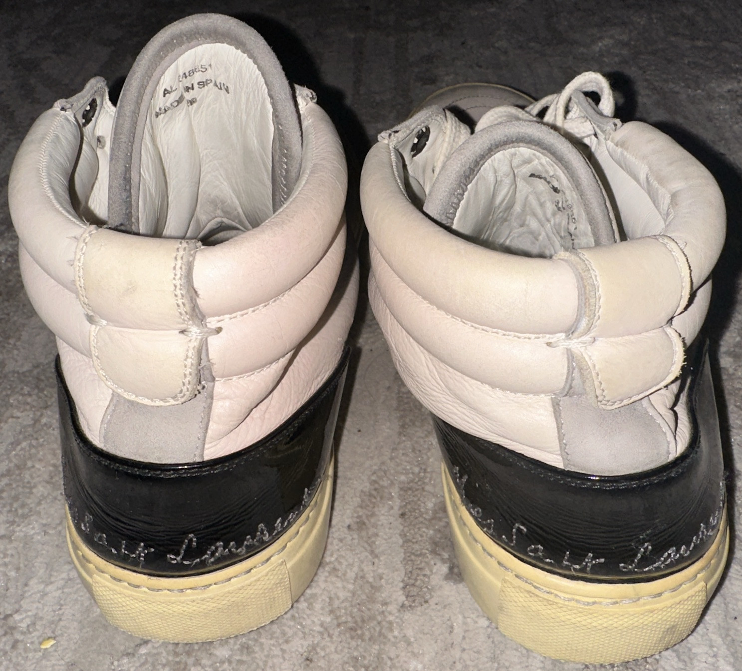 Scarpe AUTENTICHE YSL Yves Saint Laurent US da uomo taglia 7 EU 39 AL248651