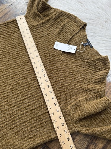 Eileen Fisher Size S Organic Cotton Fluff Cashmere Blend V-Neck Sweater NWT$268 - Picture 8 of 8