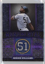 2024 Leaf A Bronx Legacy Purple Holofoil Spectrum /15 Bernie Williams #M-3 13u1