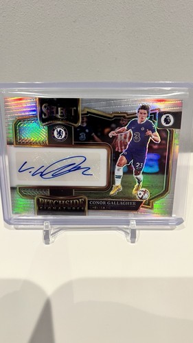 2022-23 Panini Select Premier League Pitchside Signatures Conor Gallagher Auto
