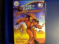 Where on Earth is Carmen Sandiego - The Complete Series; 4 DVD Set