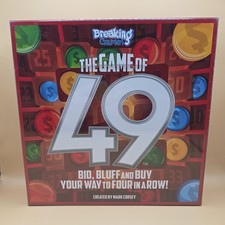 New- The Game of 49 Strategic Board Game Ages...