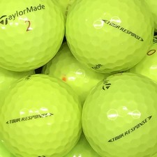 42 TAYLOR MADE GOLFBÄLLE/LAKEBALLS TOUR RESPONSE GELB AAA