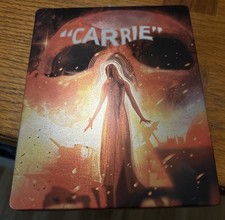 Carrie (1976) 4K UHD Blu-ray Limited Edition Shout Factory Steelbook 3-Pack