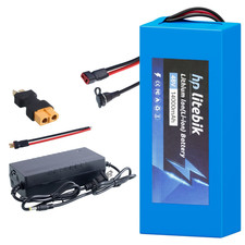 48V 14Ah Lithium li-ion Battery 30A BMS for  1000W Electric bicycle XT60 adapter