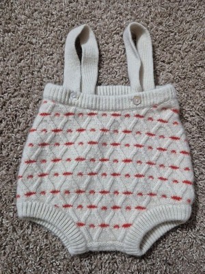Bene Bene Red Tyrol Smocking Romper size 18 Months new without tag