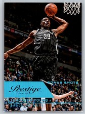 2015-16 Panini Prestige #7 Thaddeus Young Bonus Shots Blue #/99