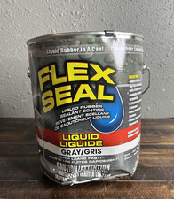 Flex Seal Liquid Rubber Sealant Gray 32oz Stop Leaks Fast Gray/Gris 0.9L