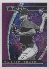 2021 Panini Chronicles Titan Purple Mojo Prizm /99 Tanner Houck #22 4a7
