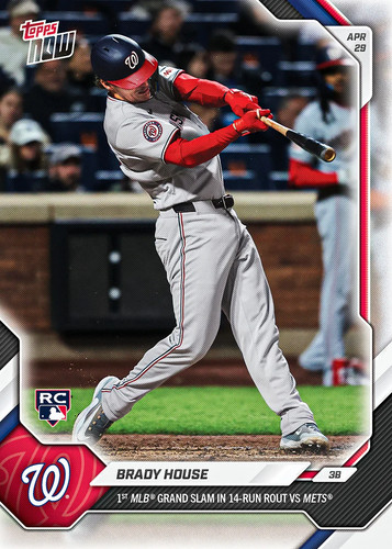 2026 Topps Now 139 Brady House