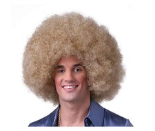 Big Afro Wig Deluxe - Ash Blonde - Disco Hippie - Costume Accessory - One Size