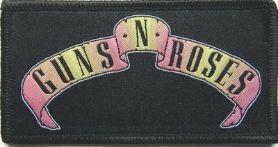 GUNS N' ROSES PATCH AUFNÄHER # 39 APPETITE LOGO FLICKEN ABZEICHEN 10x5cm