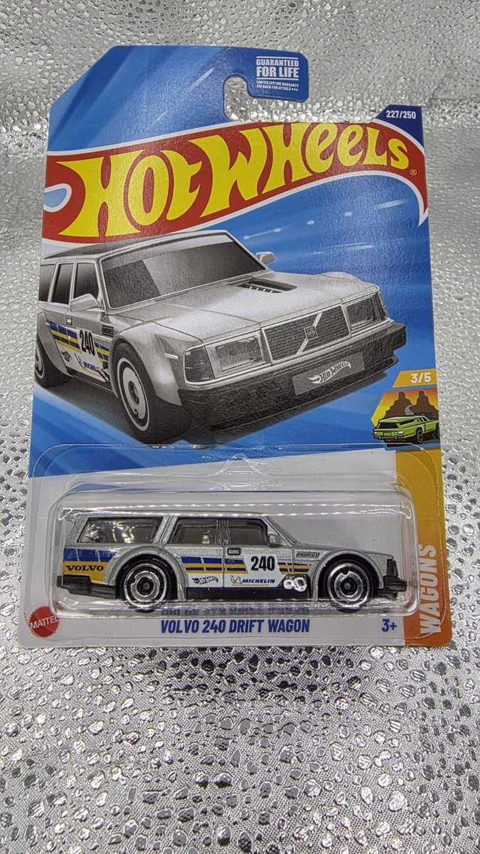 Hot Wheels Volvo 240 Drift Wagon Silver Mainline 2025 Case P | eBay