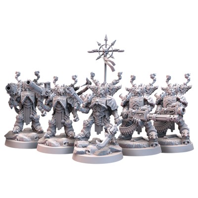 Immaterium God - Scavengers - Heavy Weapons Squad