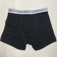 Calvin Klein Boys Black Boxer Brief Size Extra Small XS 4-5    No Tags