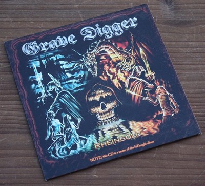 GRAVE DIGGER - Rheingold - 4-Track Taster im Pappschuber