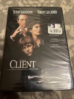 The Client (DVD, 1994) New Sealed Tommy Lee Jones Susan Sarandon Grisham Flick