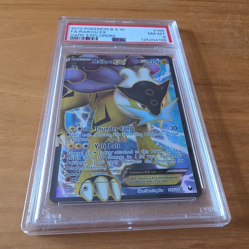 Raikou-EX graded PSA 8 for sale on eBay