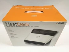 NEW, Neat Company NeatDesk Desktop Scanner and Digital Filing System ND-1000